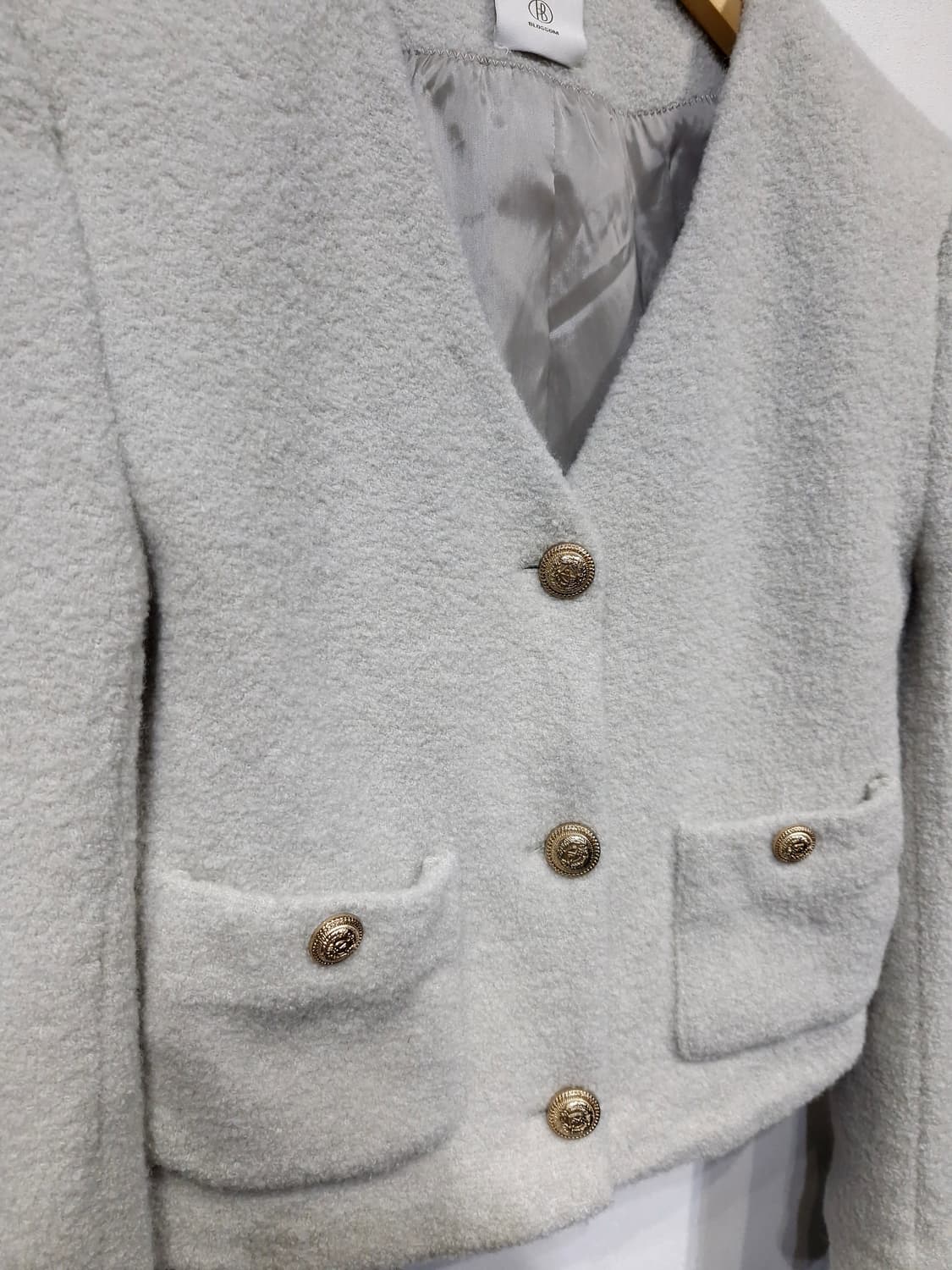 BLOSSOM 블러썸 에이치컴퍼니 부클 울 트위드자켓 상품이미지3