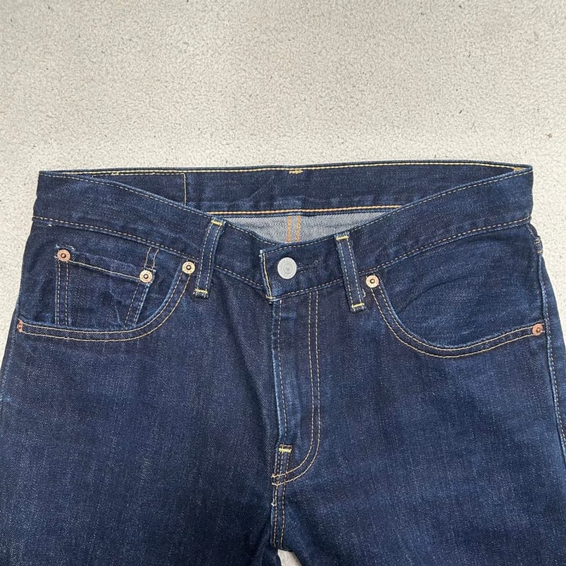 리바이스 502 레귤러 테이퍼드 핏 데님팬츠 W30 L32 상품이미지2