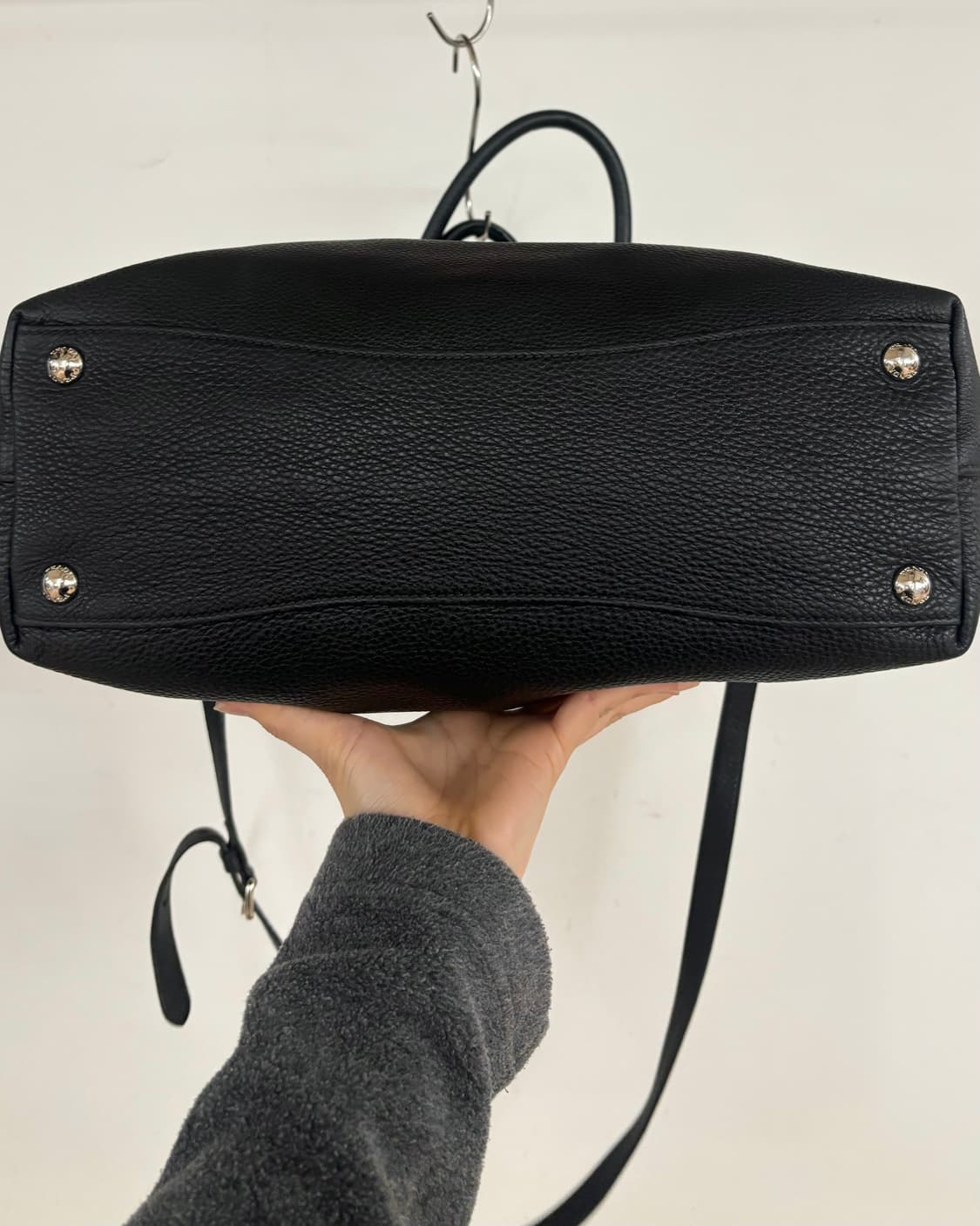 프라다 블랙 비텔로 다이노 토트백 상품이미지6