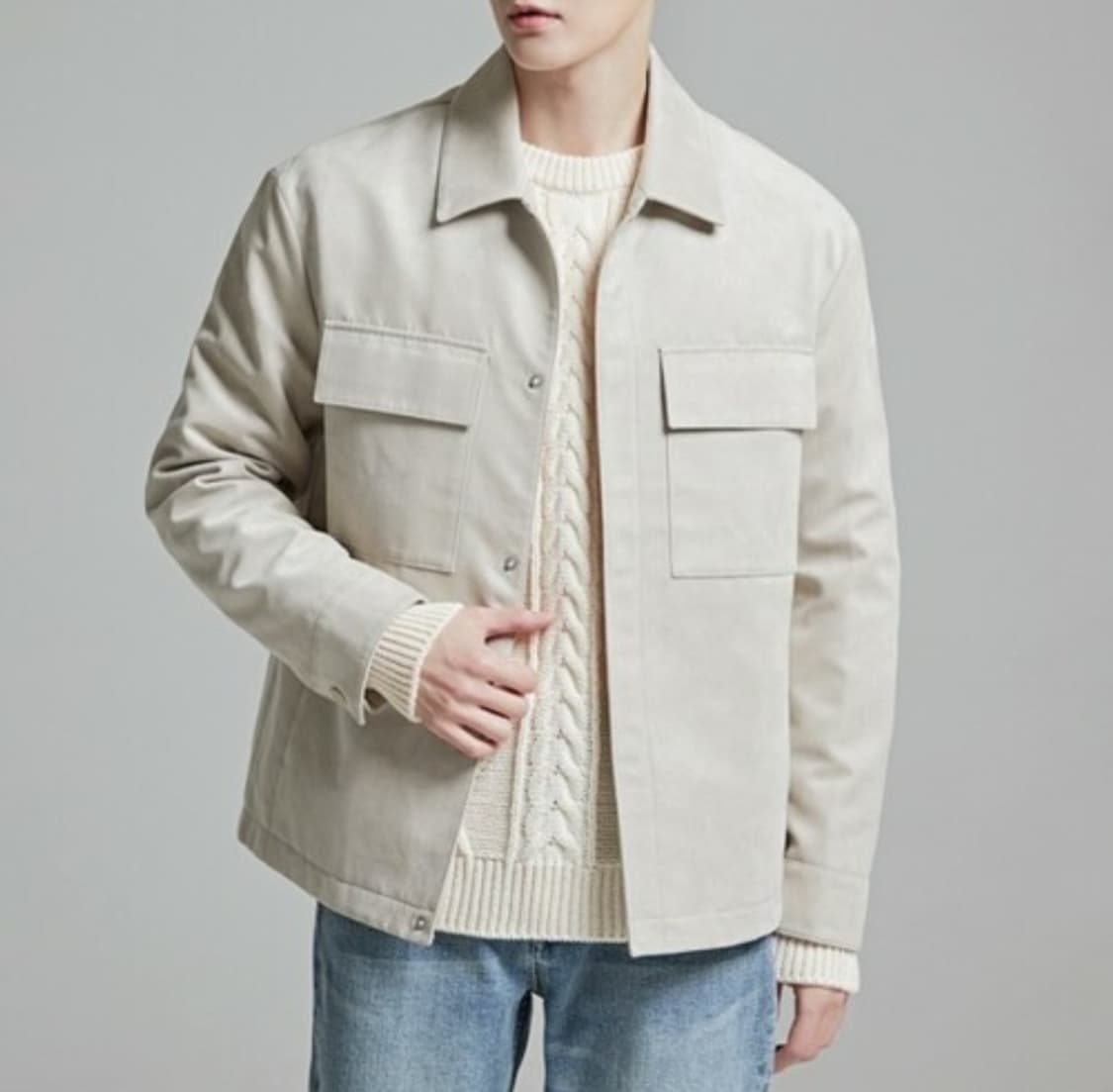 스파오 포맨 스웨이드 트러커 자켓(95)

 상품이미지1