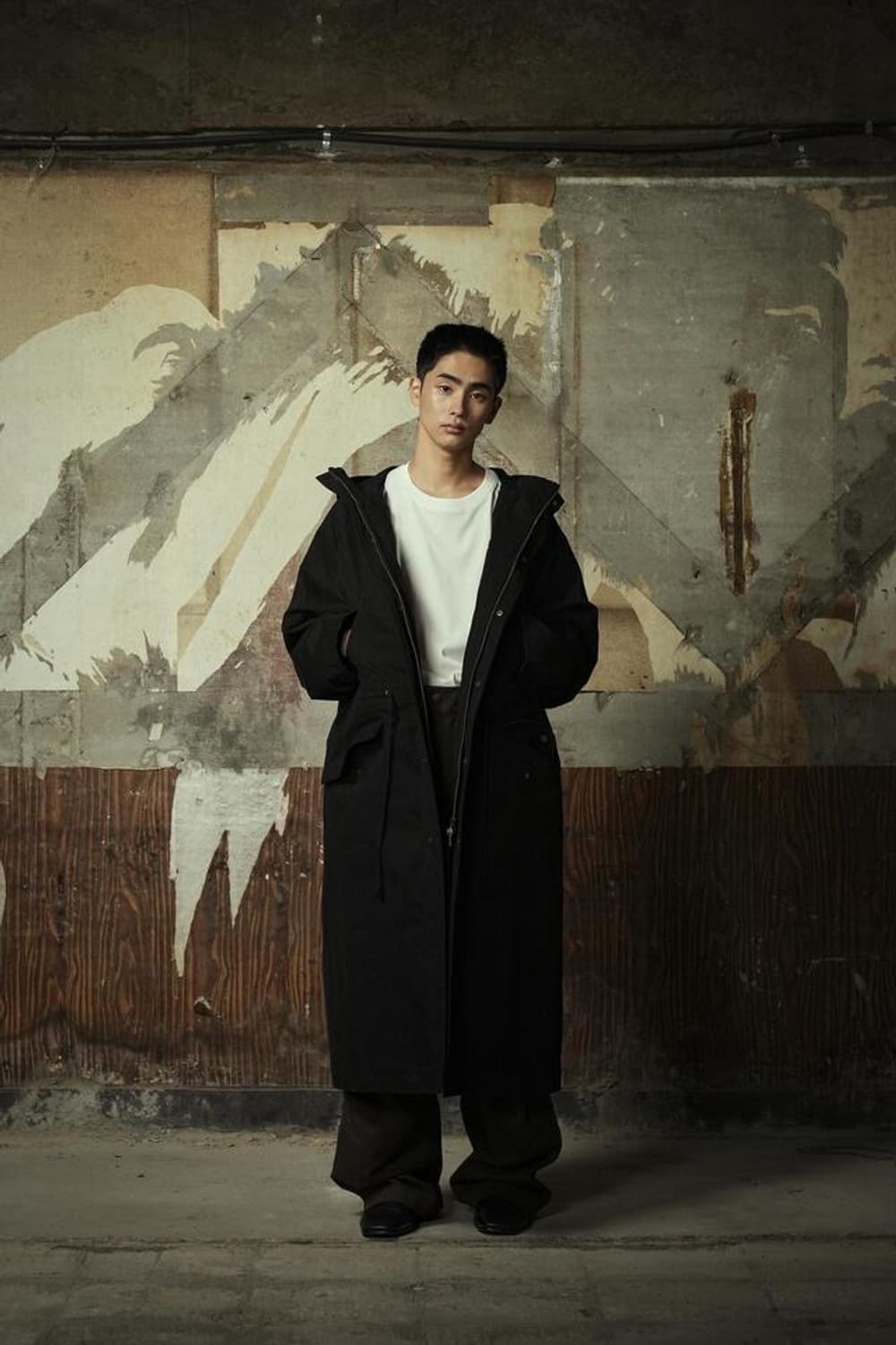 이예 몰스킨 후드 파카 L 새살품 상품이미지2