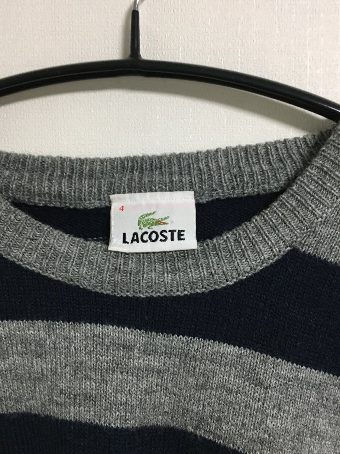 라코스테 스트라이프 니트 상품이미지2