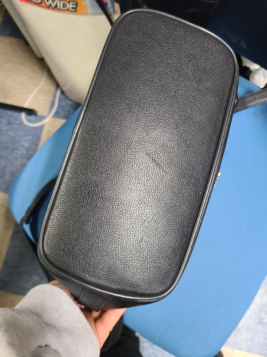 MCM 블랙 가죽 버킷백 상품이미지7