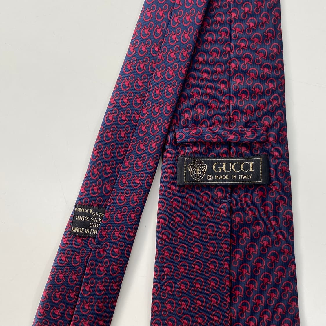 구찌(GUCCI) 심플로고 명품 정품 넥타이 8.7cm 상품이미지6