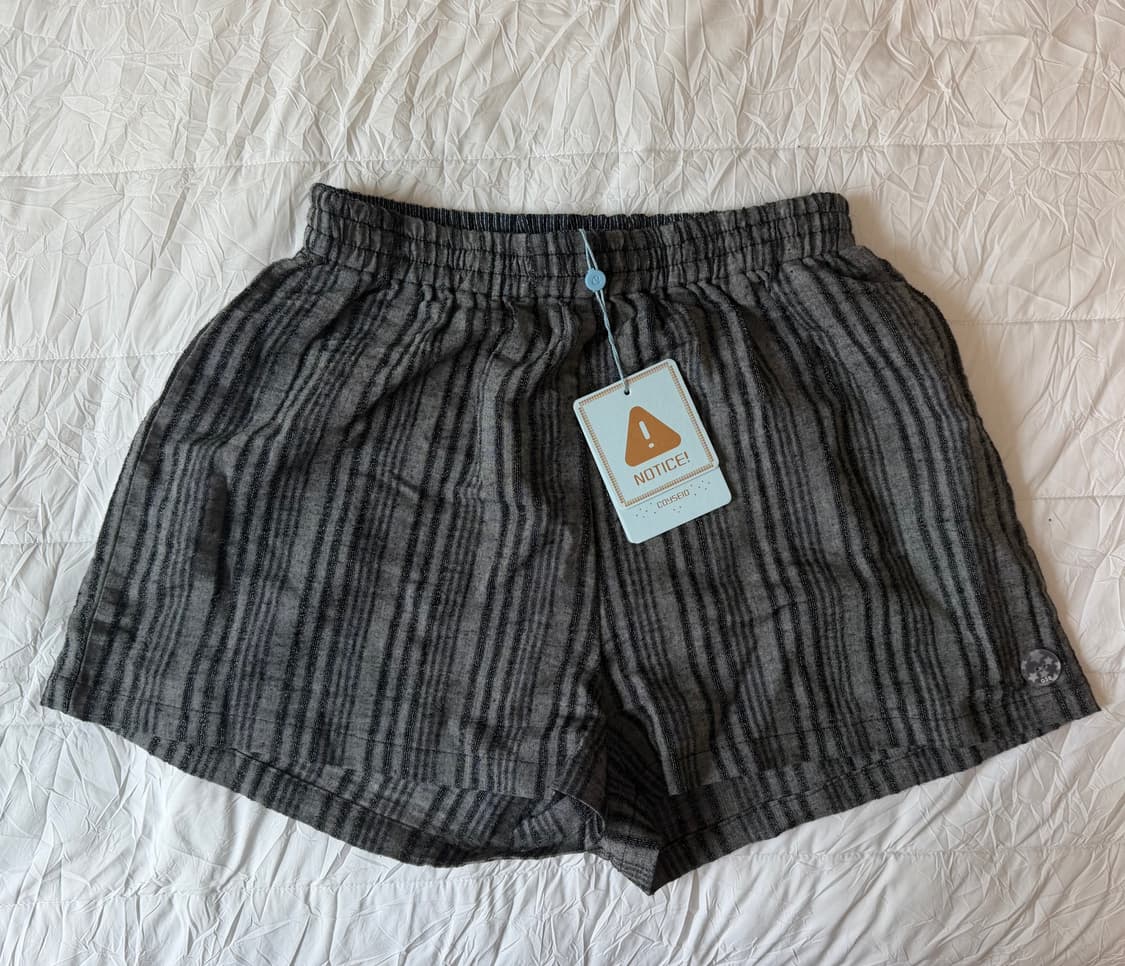 038 ETHNIC SHORTS DARK GREY 상품이미지2