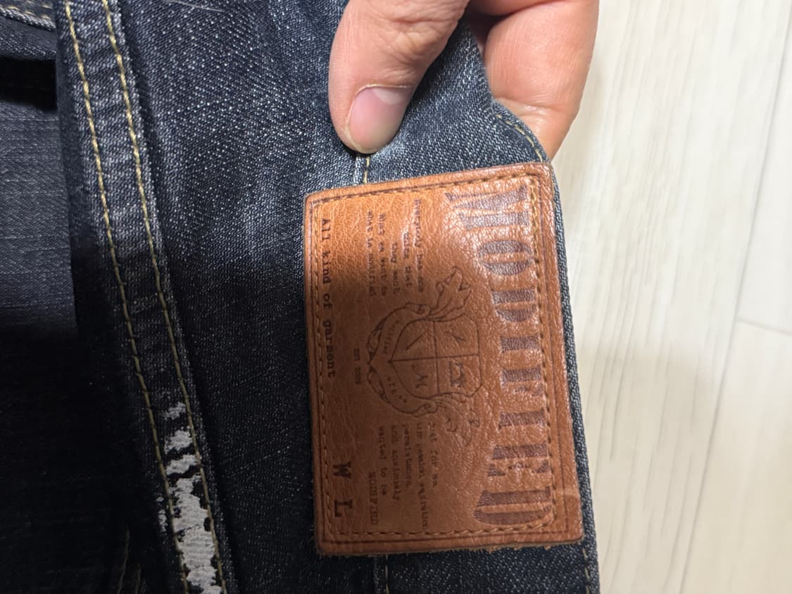 모디파이드 스크레치 빈티지 청바지 판매 합니다. (W30 / L32) 상품이미지5