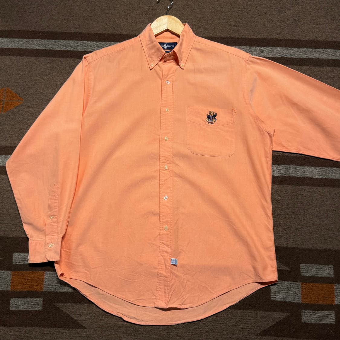 폴로랄프로렌 옥스포드 폴로베어 셔츠 M 105 상품이미지1