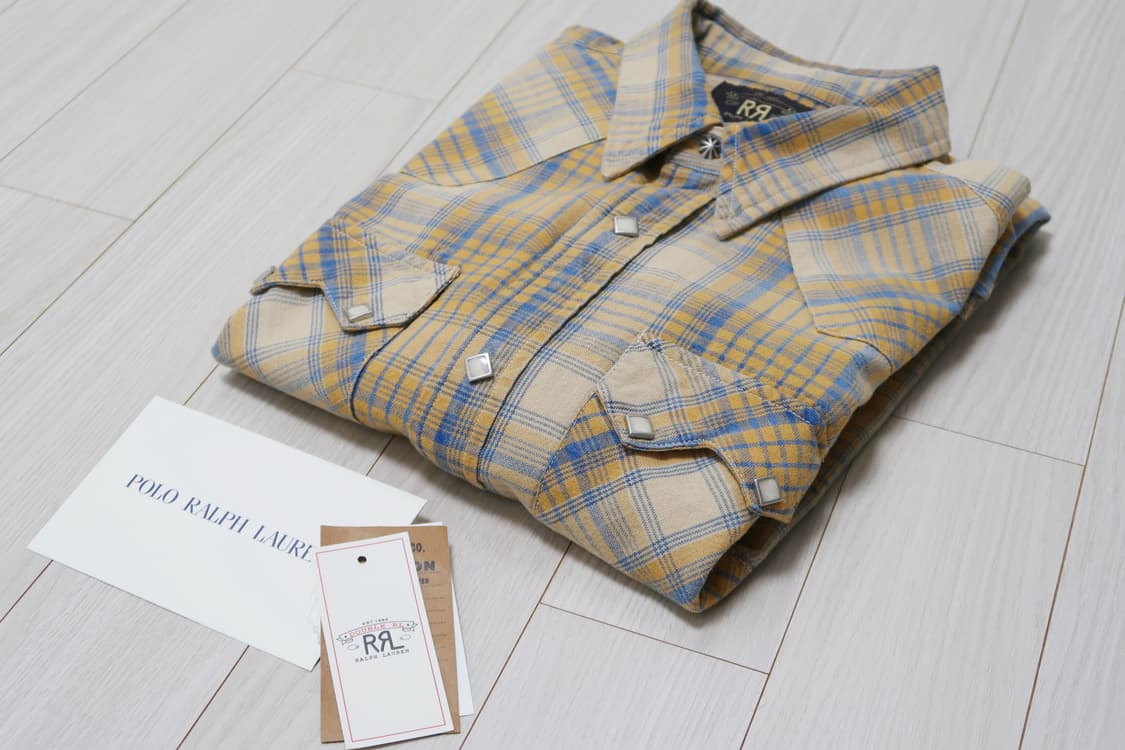 (M/새제품)RRL 25fw 웨스턴 셔츠 더블알엘 상품이미지8