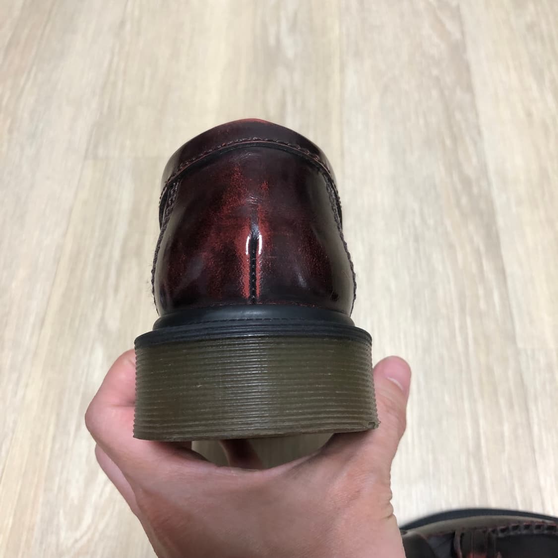 (230) 닥터마틴 Dr.martens 아드리안 태슬 로퍼 버건디 상품이미지4