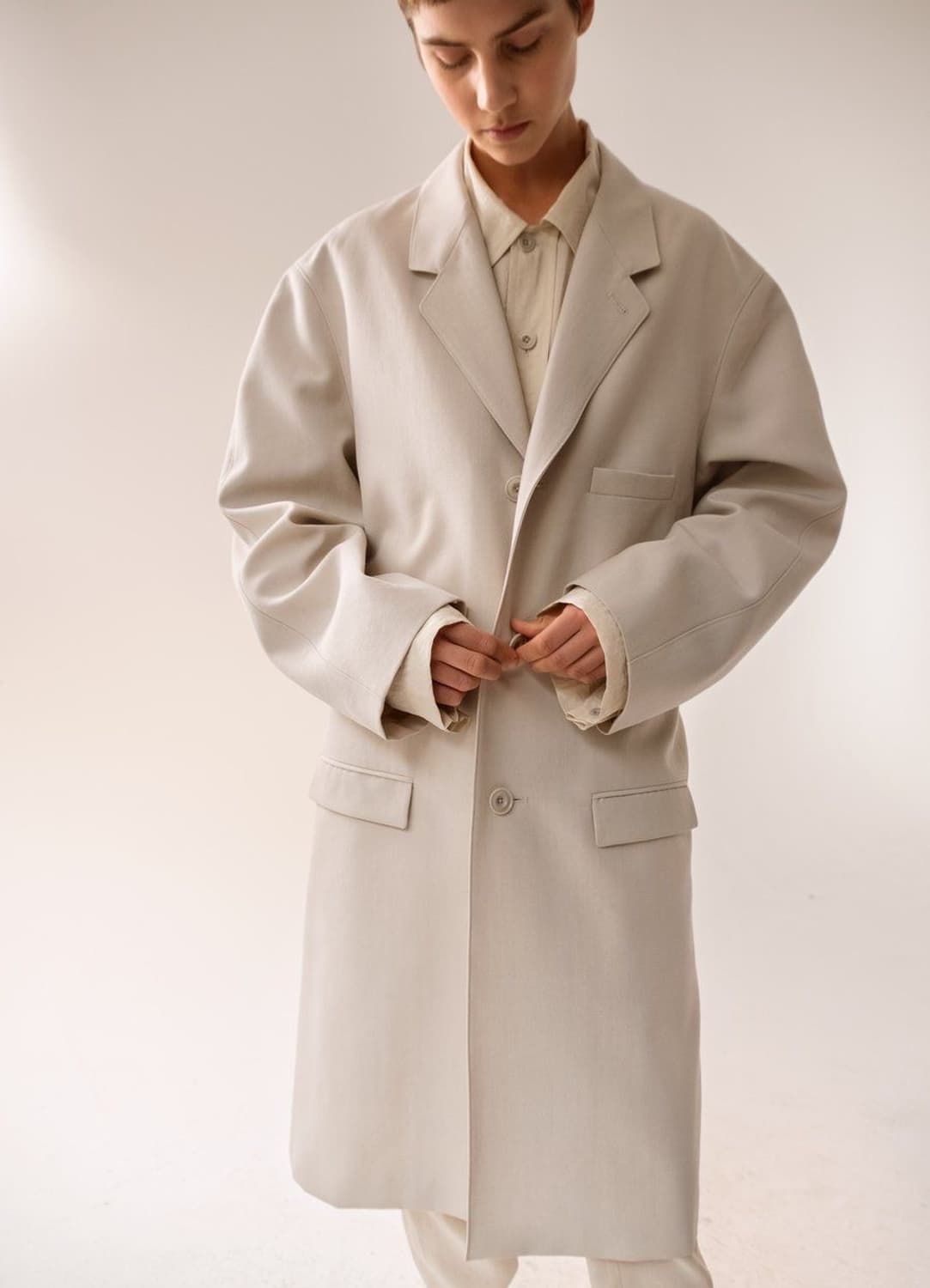 르메르 19ss 검정 체스터필드 코트 S 상품이미지2