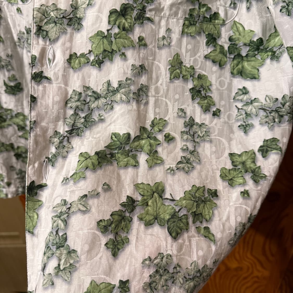 디올 x 데님 티어스 오블리크 하와이안 셔츠  상품이미지5