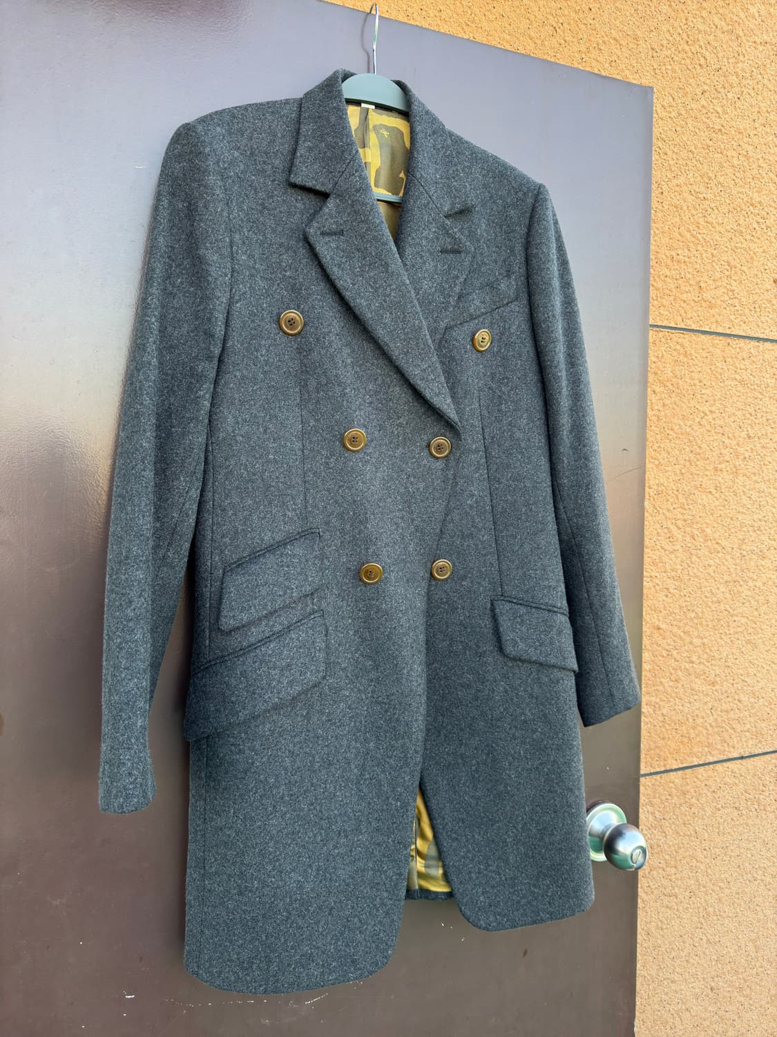 비비안 웨스트 우드 울 캐시미어 코트 상품이미지2