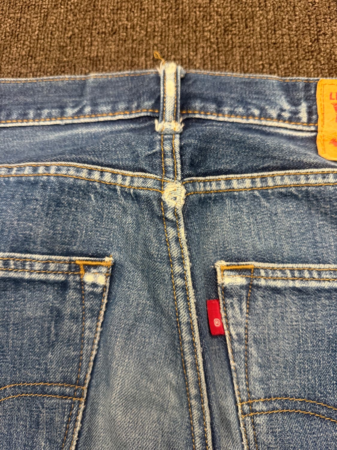 32)리바이스 501 빈티지 워싱 데님팬츠 상품이미지5