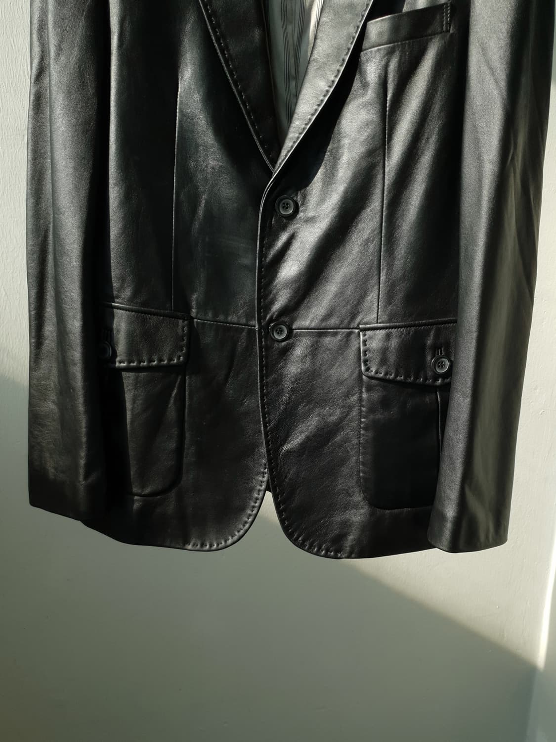 Vintage leather blazer jk 상품이미지4