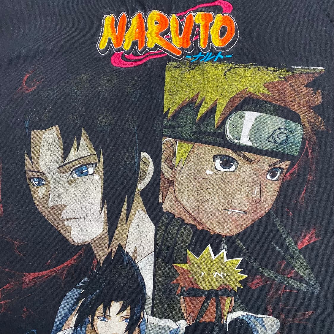 나루토 사스케 멕시칸 부틀렉 애니메이션 티셔츠 상품이미지4