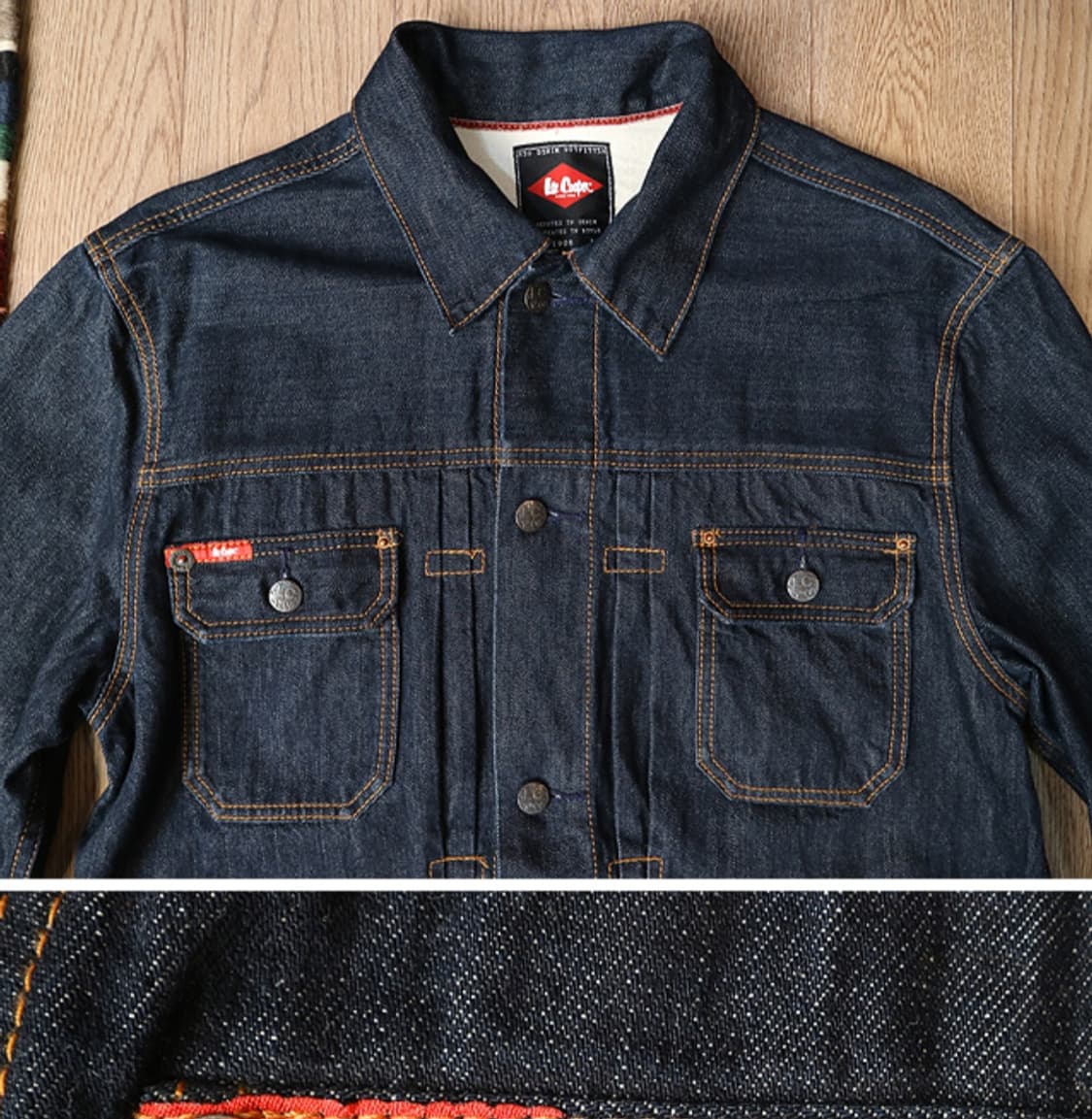 일본판 LEE COOPER 페이크 셀비지 워크 데님자켓

 상품이미지3