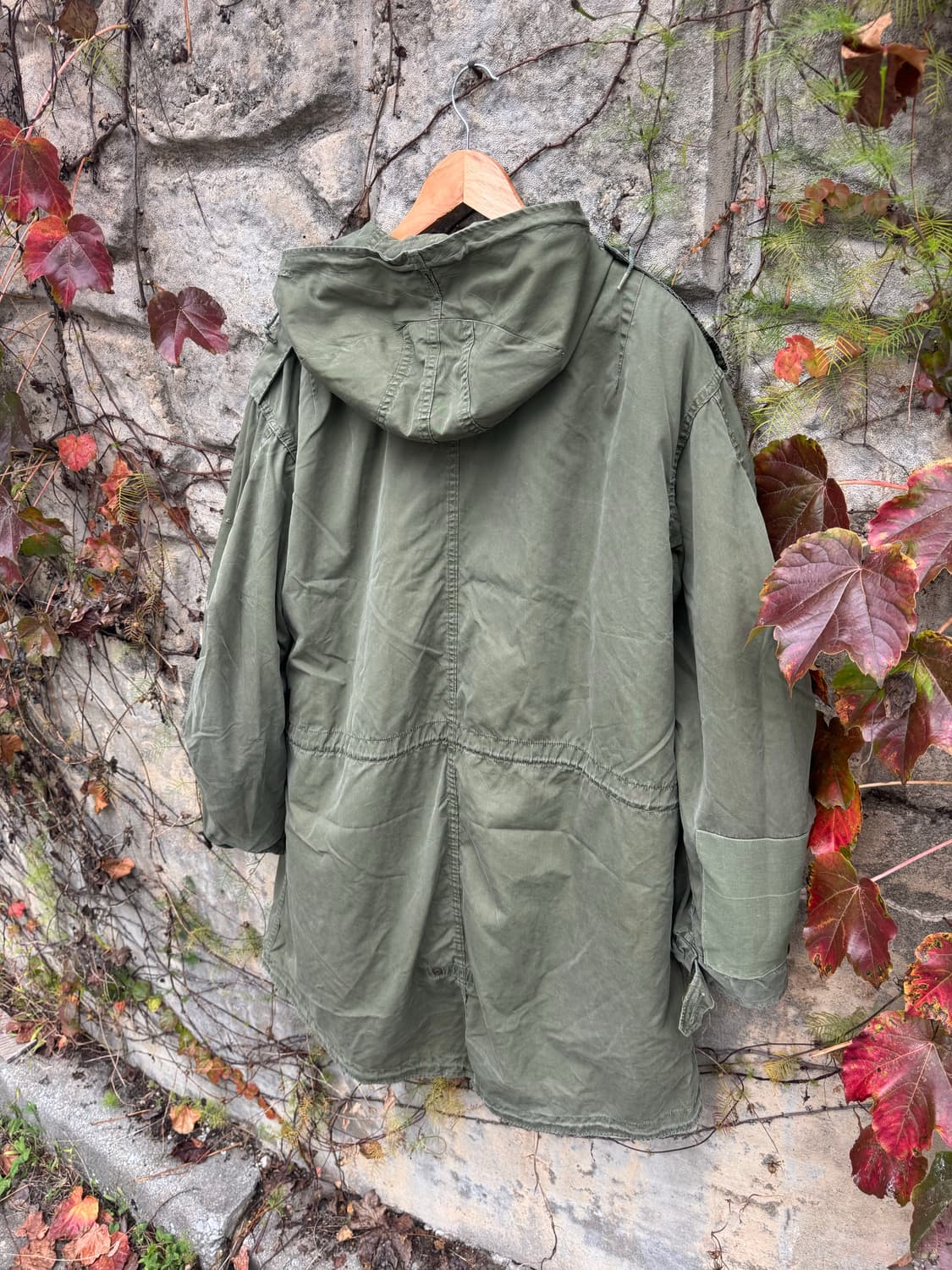 미군 오리지널 m51 피시테일 파카 2세대 포플린 m 배정남 개파카 상품이미지6