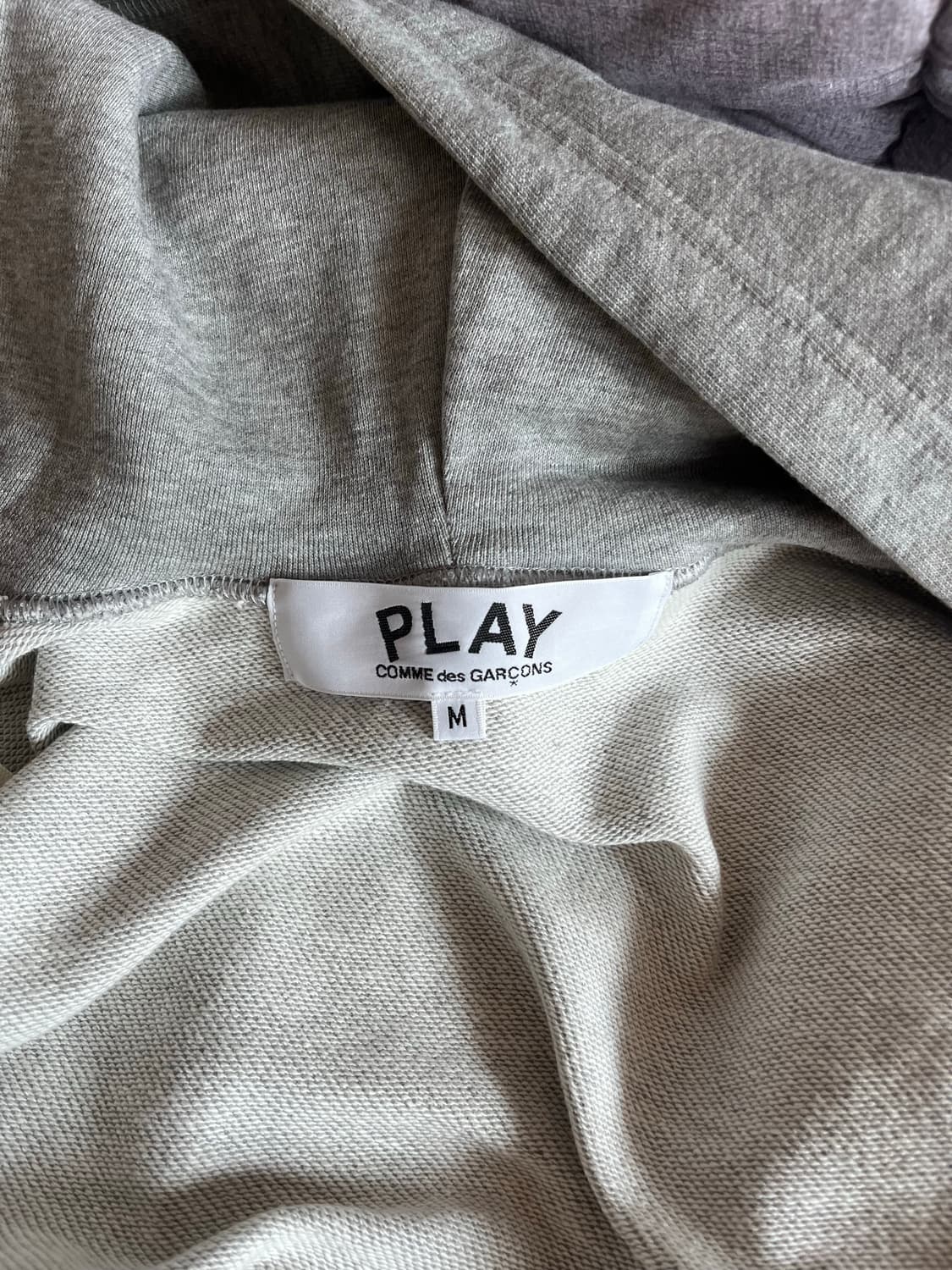 꼼데가르송 후드집업M 상품이미지5