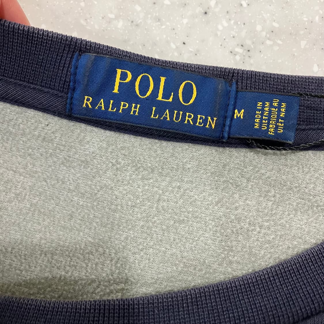 342 폴로 맨투맨 네이비 상품이미지2