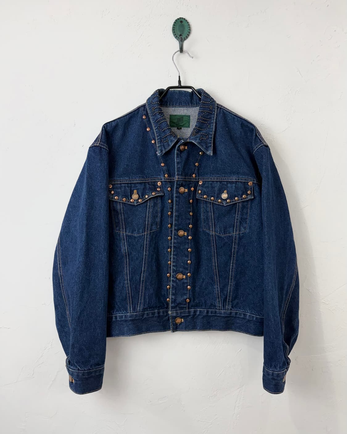 80s 주니어 고티에 스터디드 데님 자켓 상품이미지1