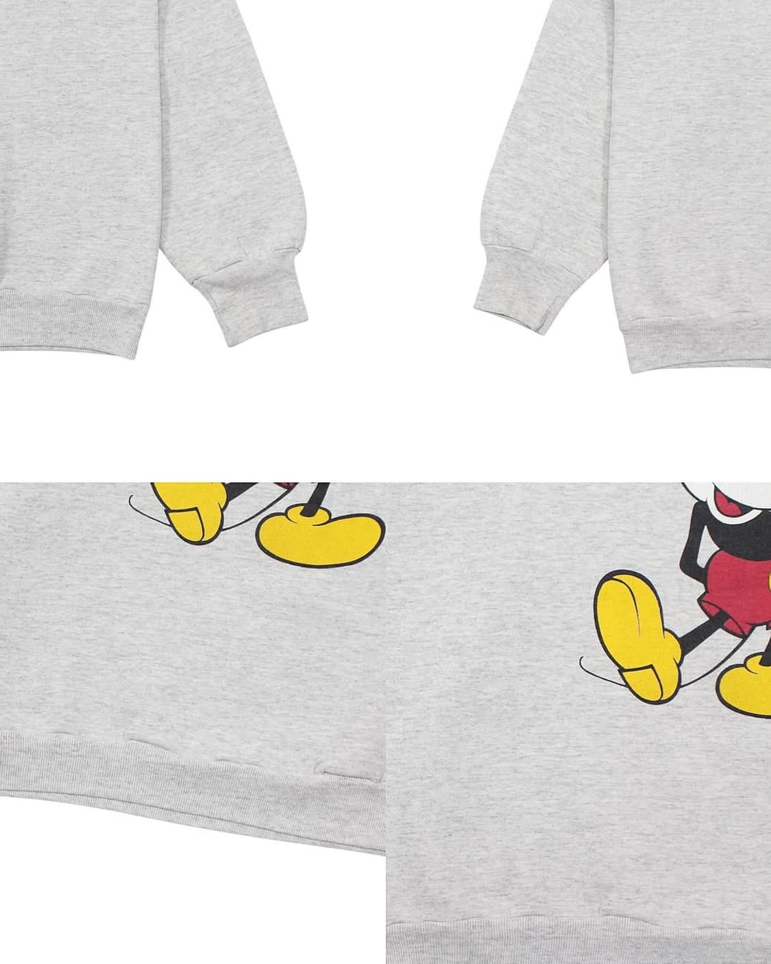 1980s USA 디즈니 미키마우스 스웻셔츠 맨투맨 빈티지 미국제 상품이미지6