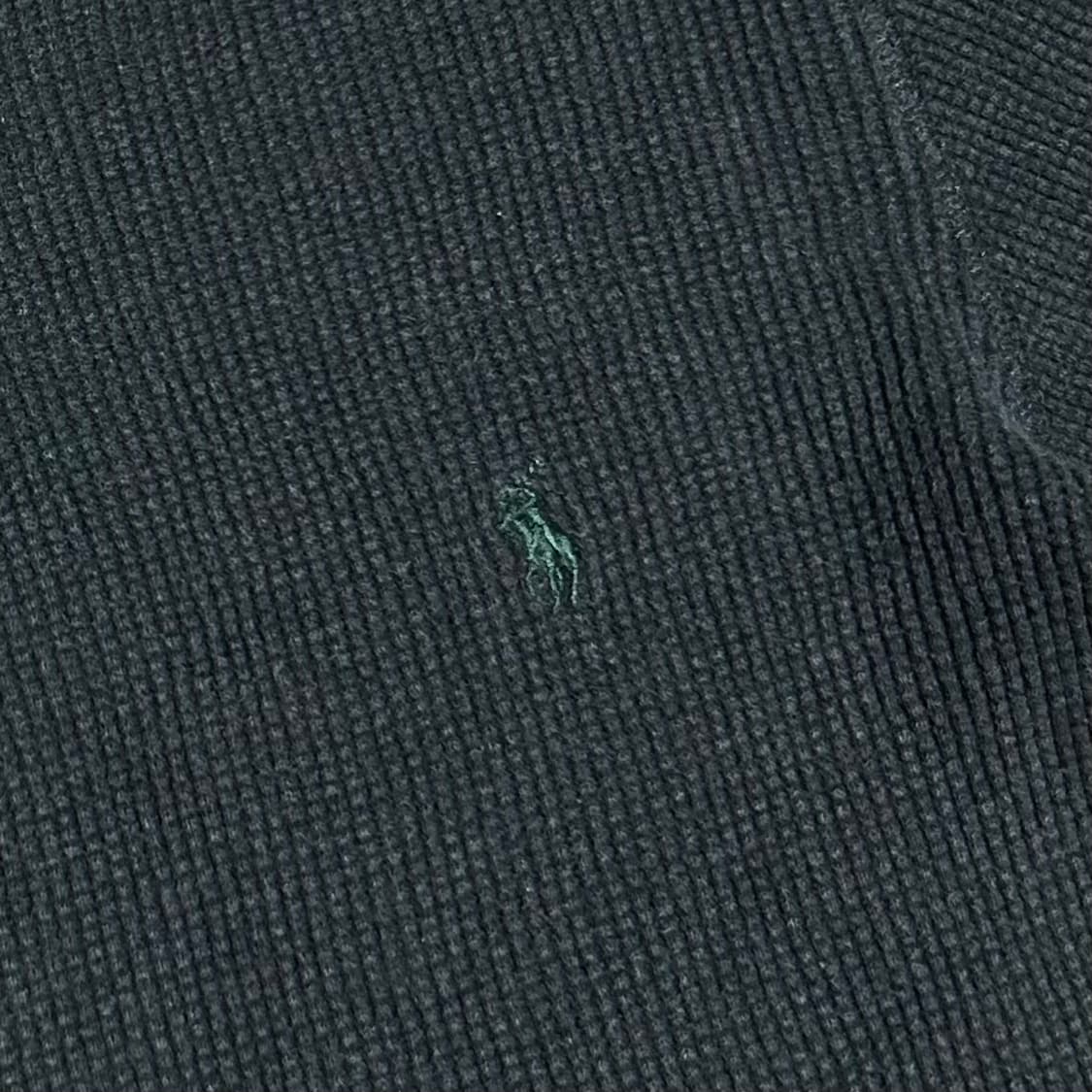 [M] Polo 폴로 랄프로렌 챠콜 와플 긴팔티 상품이미지4