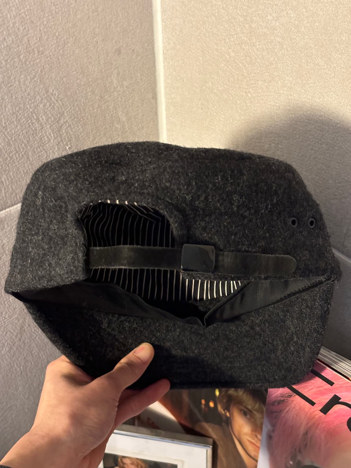 Ca4la 울 밀리터리 캡 상품이미지8