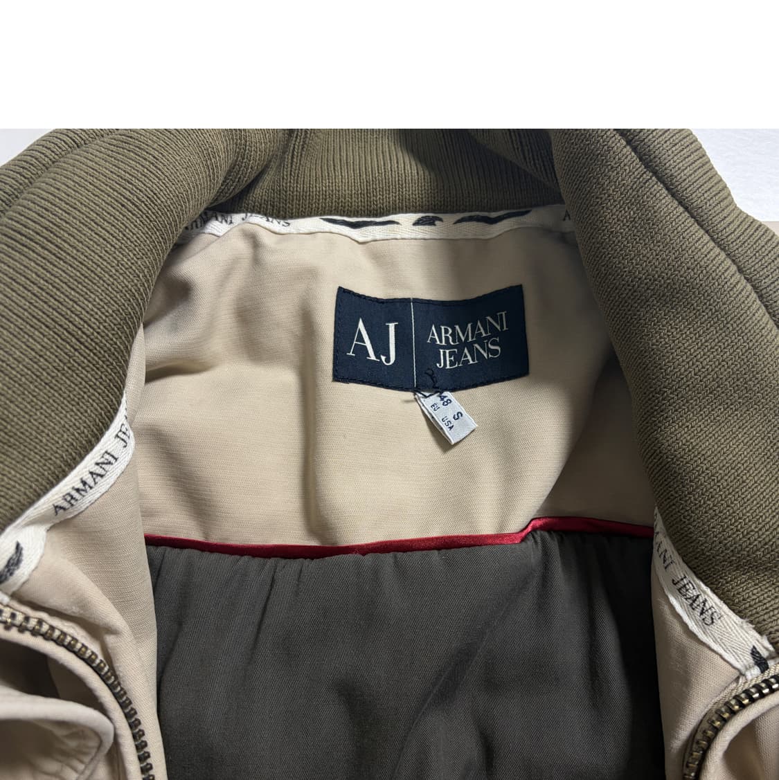 00s armani jeans flight bomber 상품이미지8