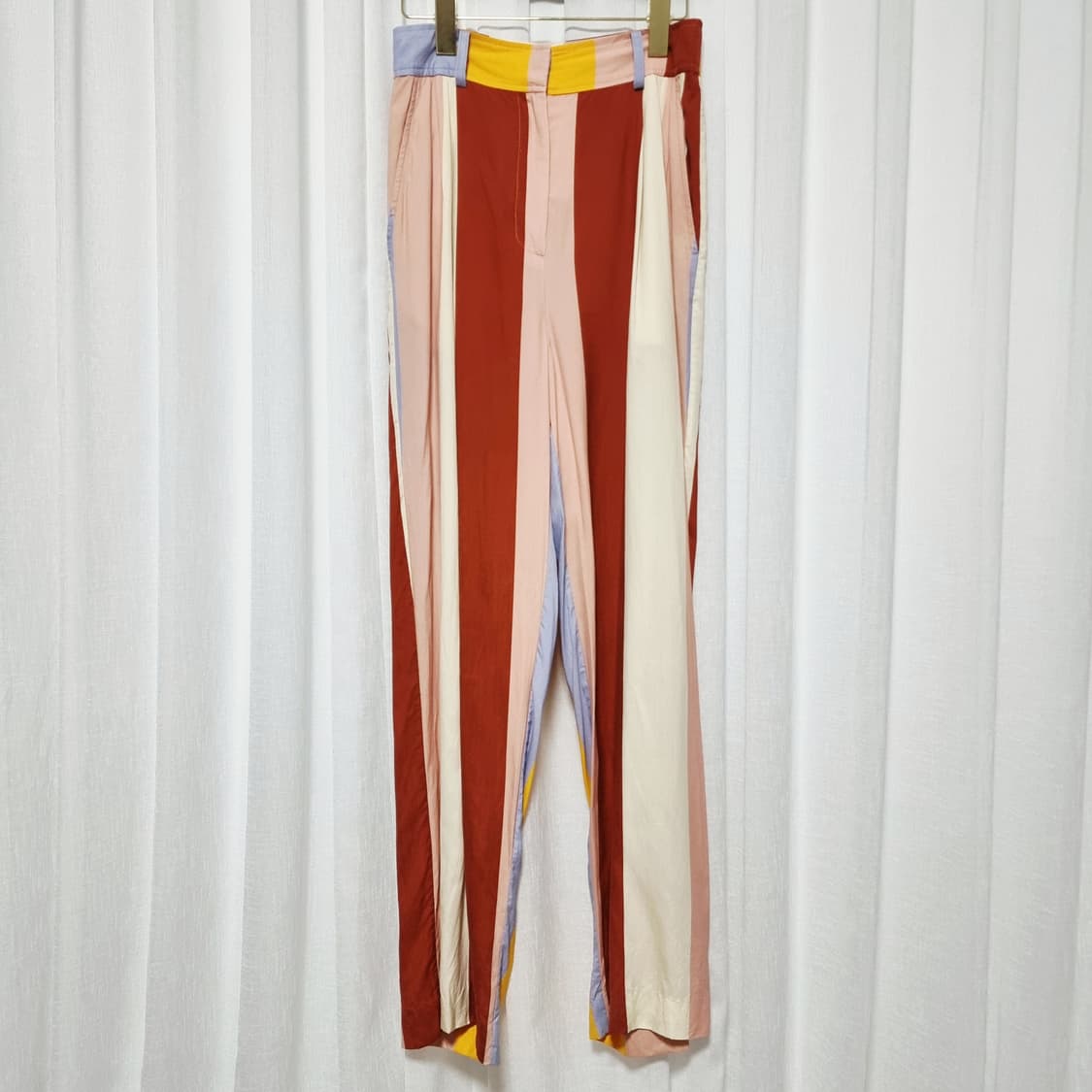 앤아더스토리즈 얇은 코튼 팬츠 바지 스트레이트핏 (55쯤/표기36) 상품이미지1