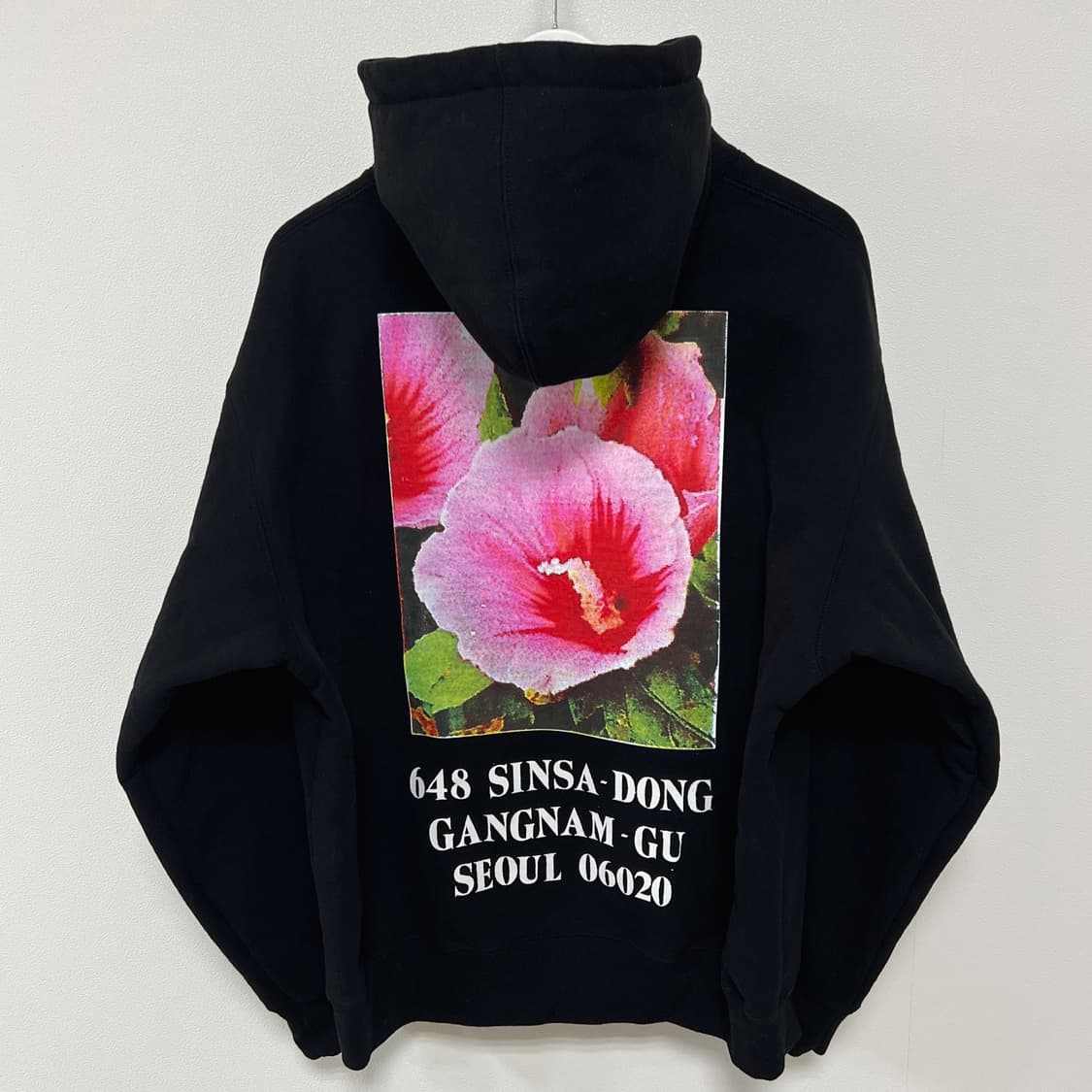 슈프림 23FW 서울 무궁화 박스로고 후드 블랙 상품이미지2