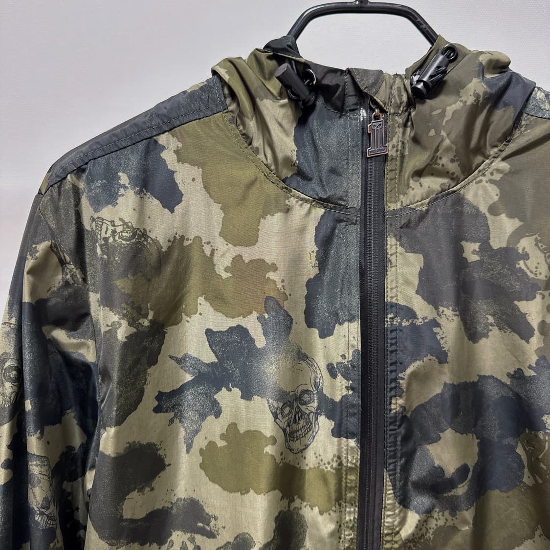 [M] 할리 데이비슨 카모플라쥬 스컬 방수 바람막이 상품이미지2