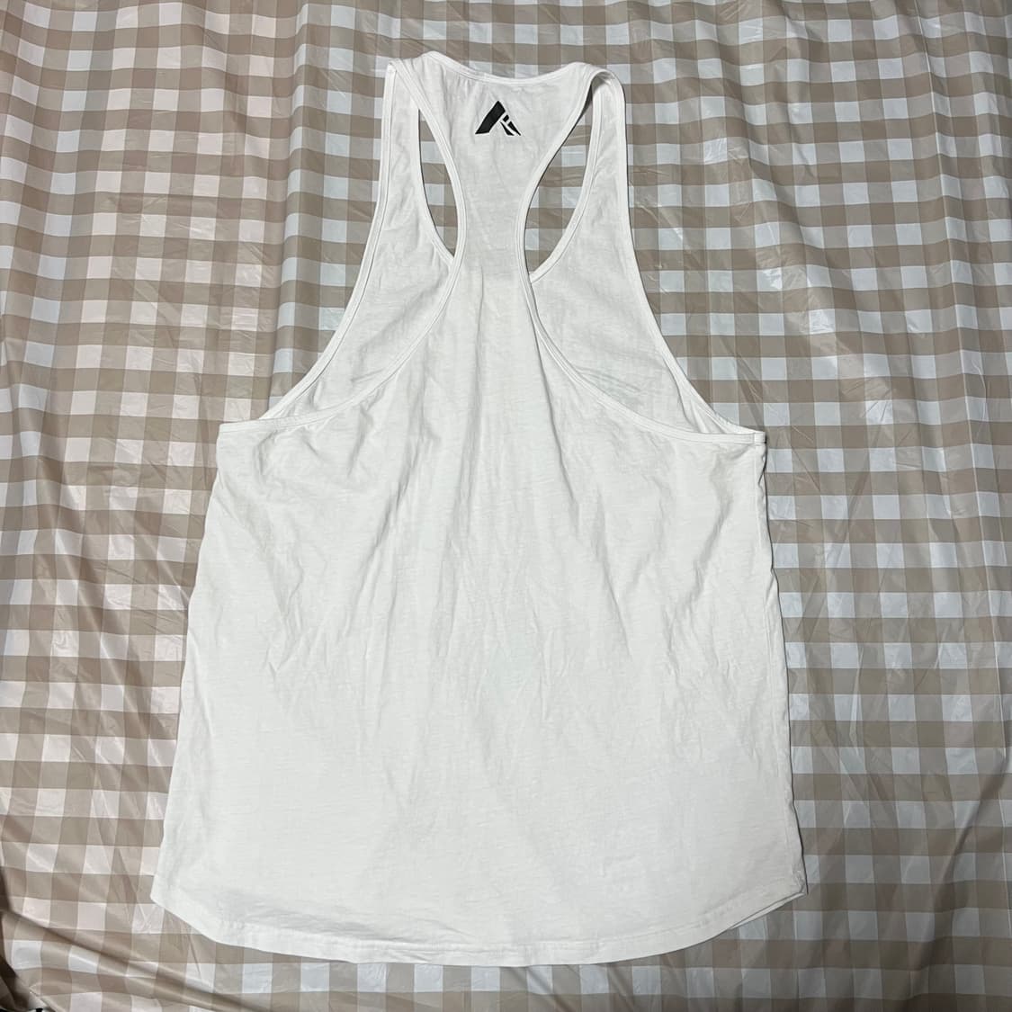 피지컬 짐웨어 나시 XXL 헬스 민소매 피지컬 화이트 상품이미지3