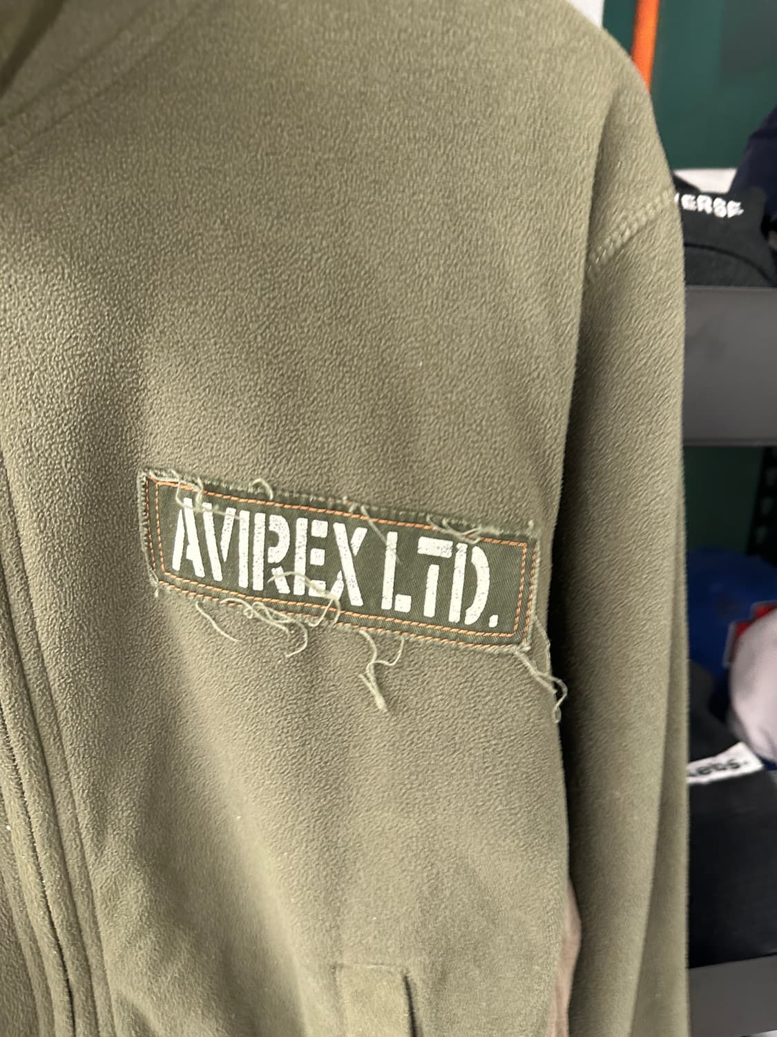 AVIREX) 아비렉스 집업 M 상품이미지2