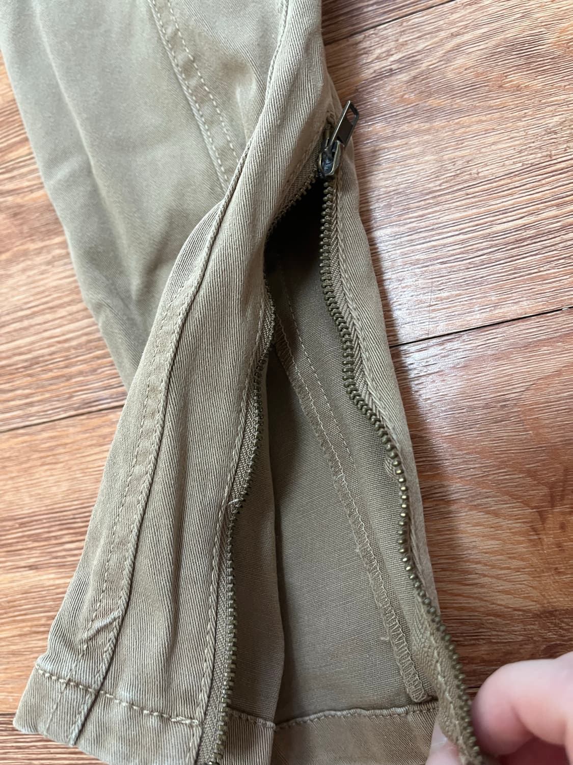 포에버21  Y2k vintage 딱붙 카고바지 상품이미지2