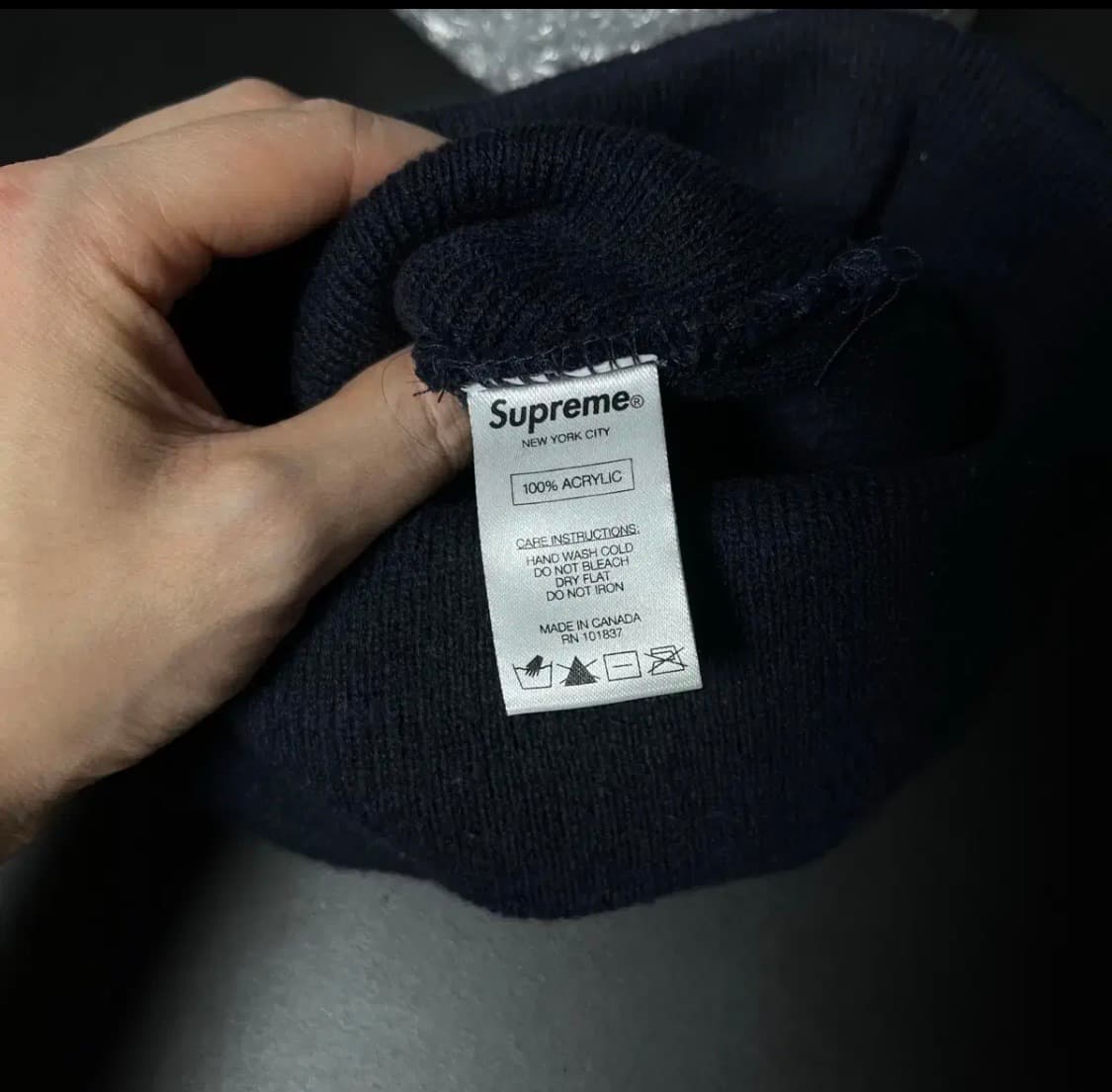 슈프림 fw15 비니 상품이미지2