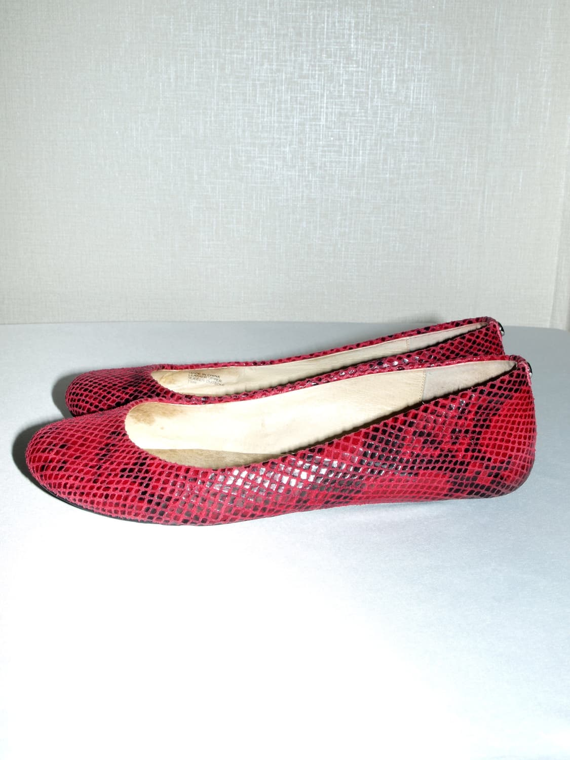 Faux Croc Flat Shoes 상품이미지6