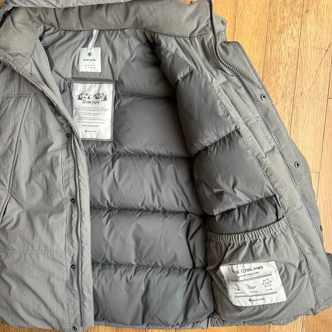 Snow Peak heavy down jacket 상품이미지3