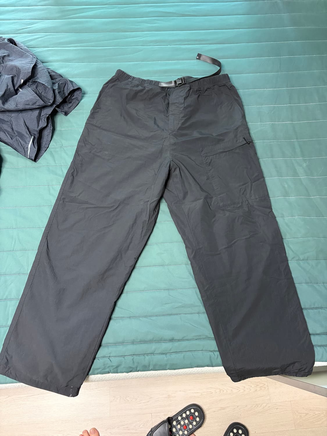 모이프 유니폼 팬츠 aw23 블랙 3사이즈 상품이미지2