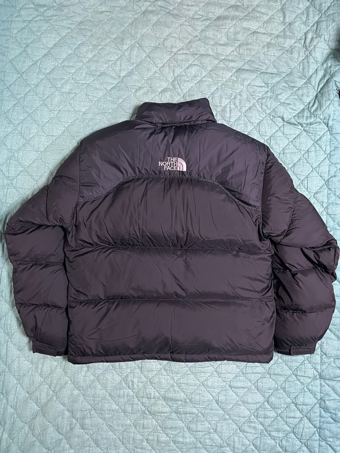 노스페이스 700 중앙로고 패딩 Msize 블랙(무광) 상품이미지5