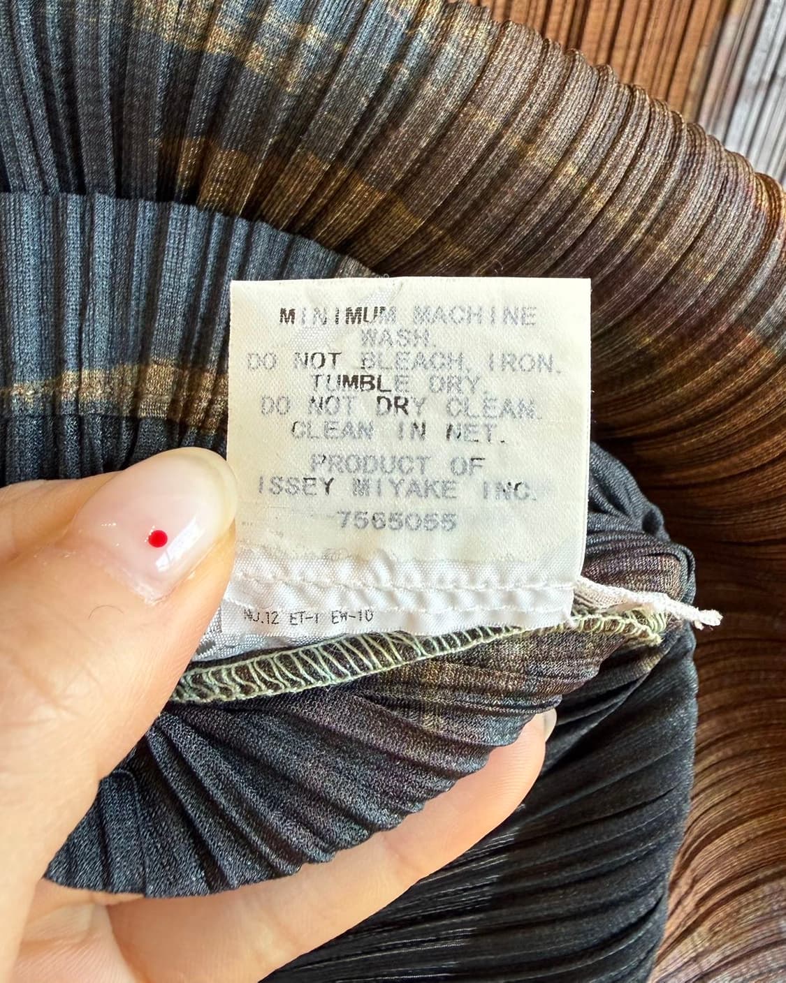 플리츠 플리즈 그래픽 링컬 하프티 상품이미지9