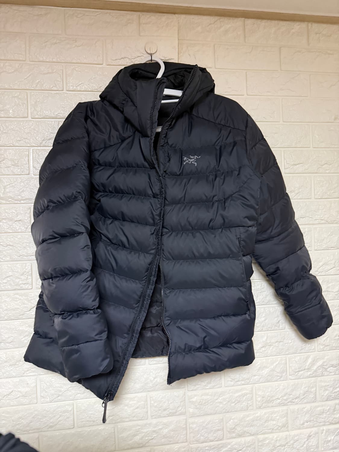 토륨 후디 블랙 23fw L 사이즈 상품이미지1