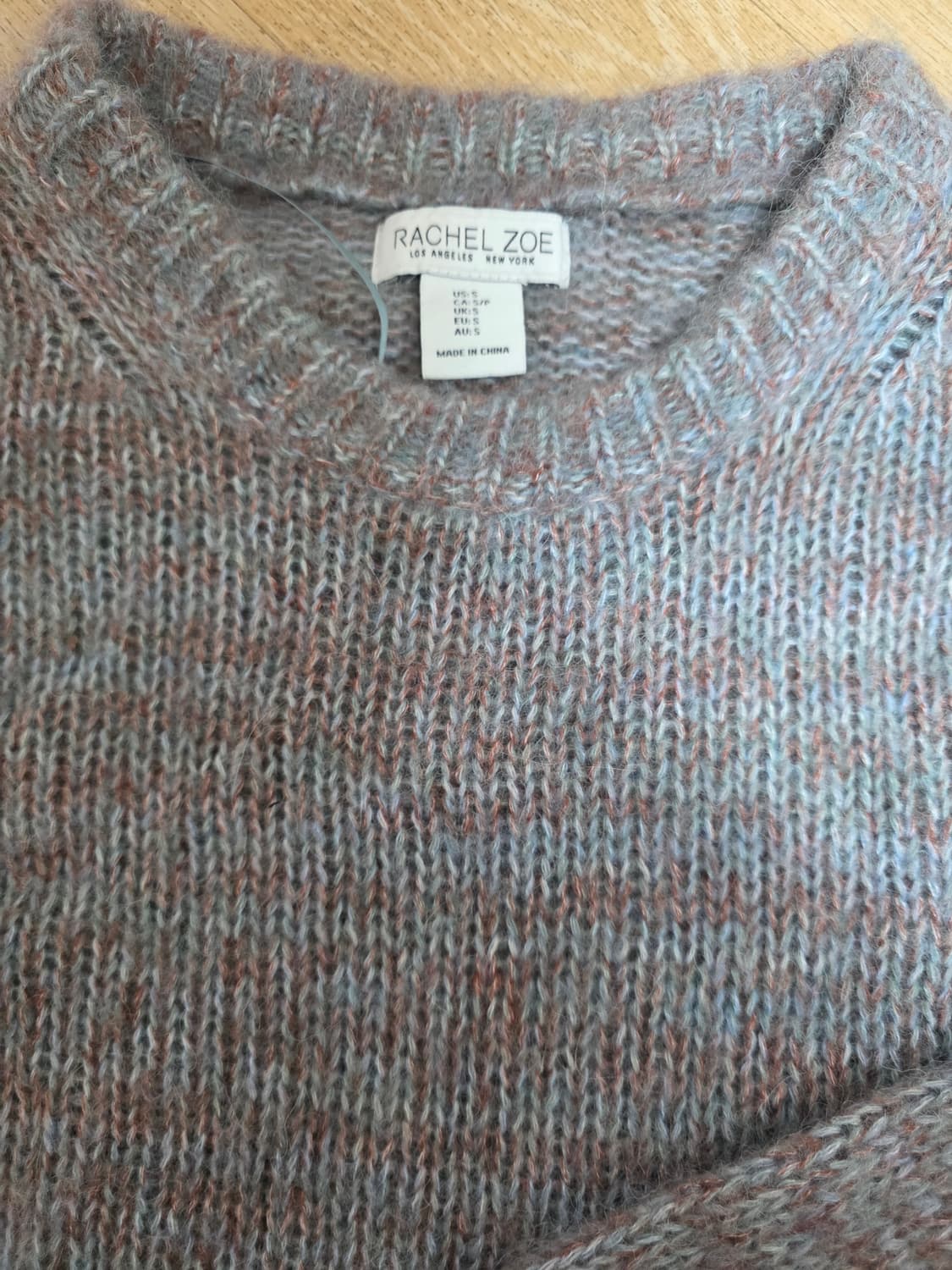 레이첼 조 알파카 블렌드 크롭 니트 상품이미지2