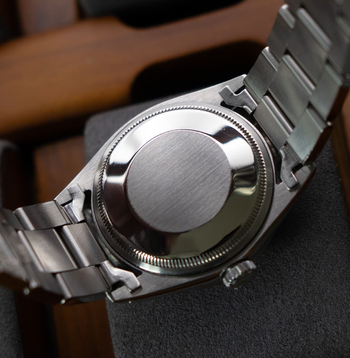 롤렉스 오이스터 퍼페츄얼 데이트 엔진턴베젤 1501 버건디 빈티지 시계 상품이미지2