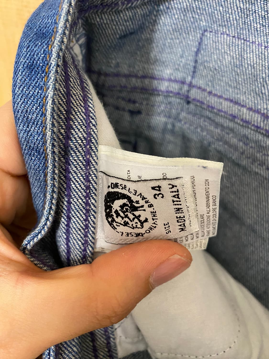 DIESEL zipper denim pant 디젤 지퍼 데님 팬츠 상품이미지9