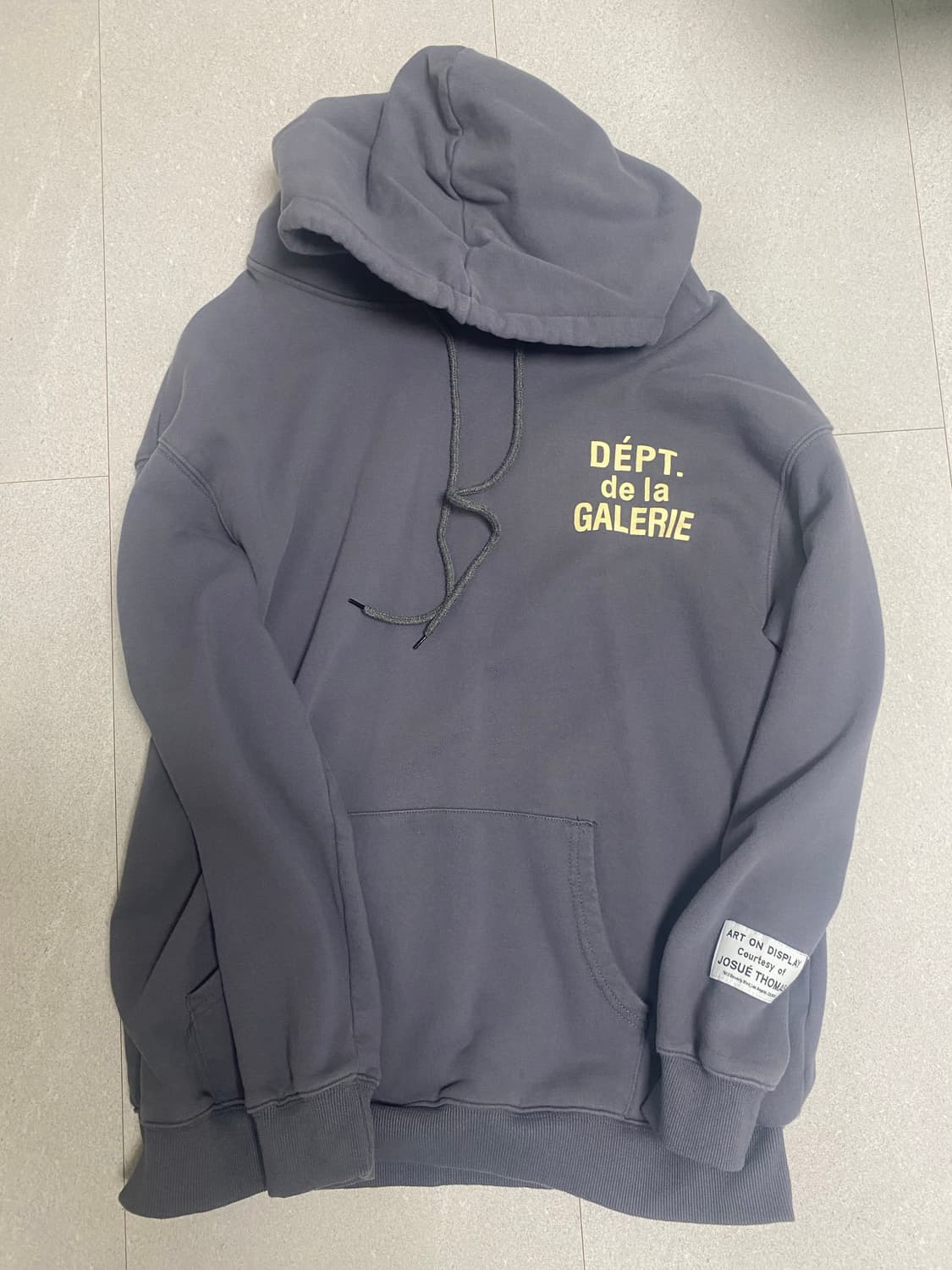 갤러리 디파트먼트 프렌치 로고 후드티(L) 상품이미지1