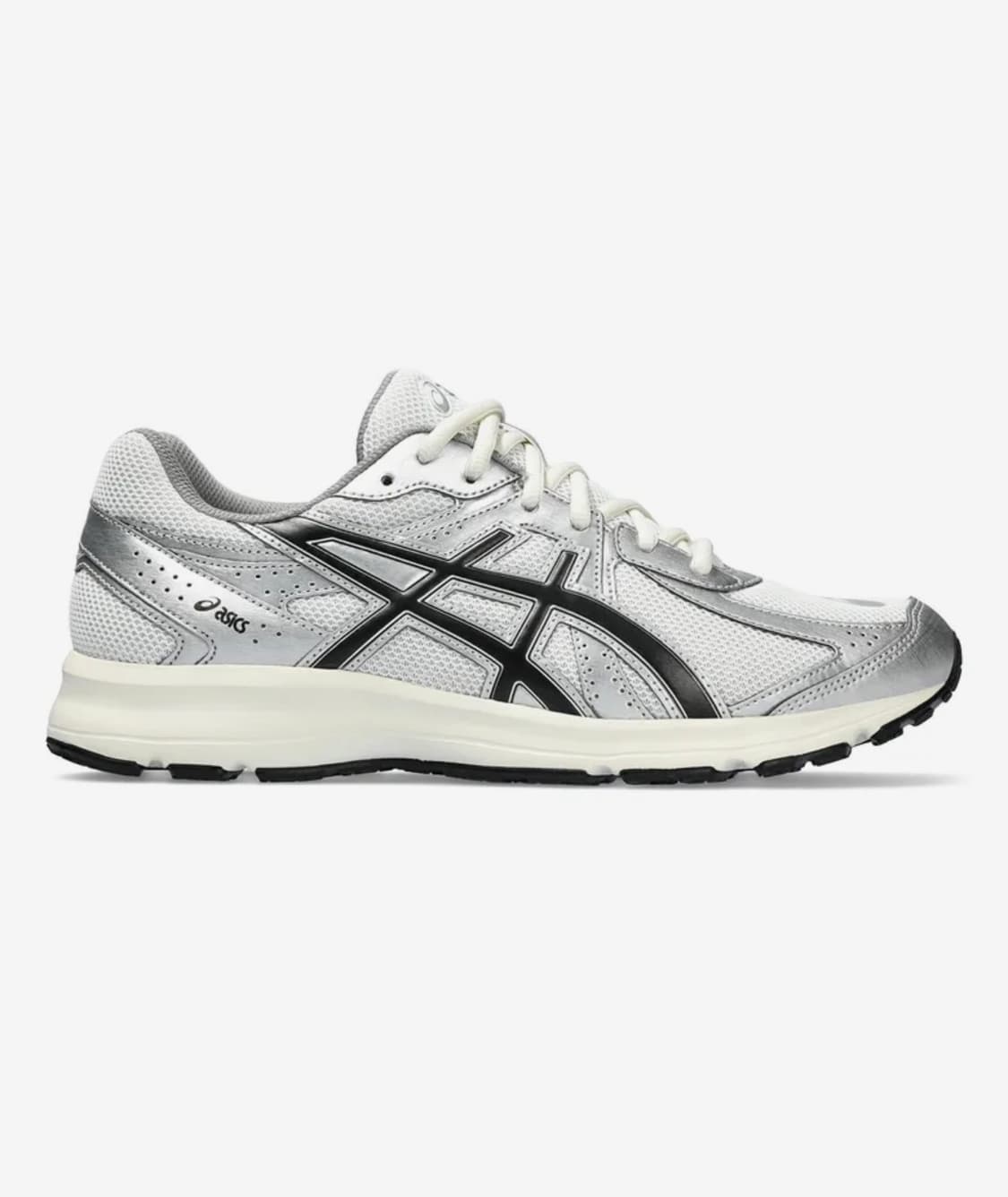 아식스 조그 100 S 화이트 블랙 - 2E 와이드 상품이미지1