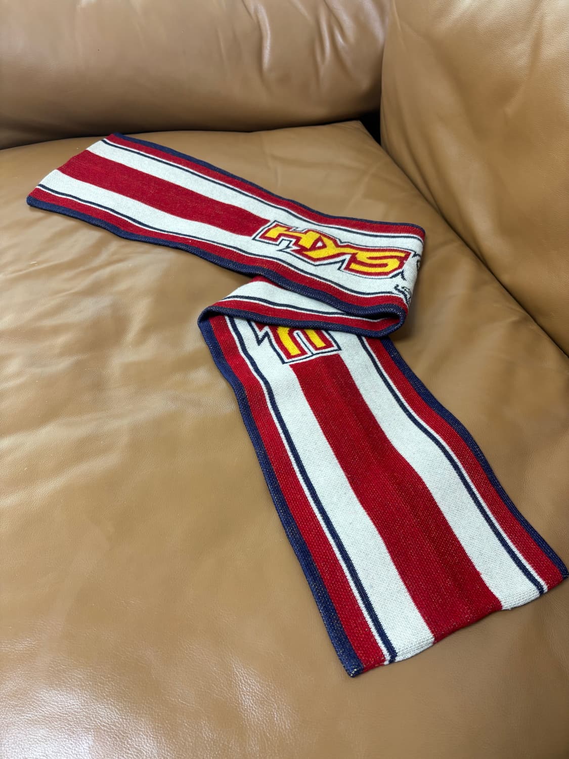 히스테릭글래머 머플러 목도리 걸 스트라이프 로고 상품이미지1