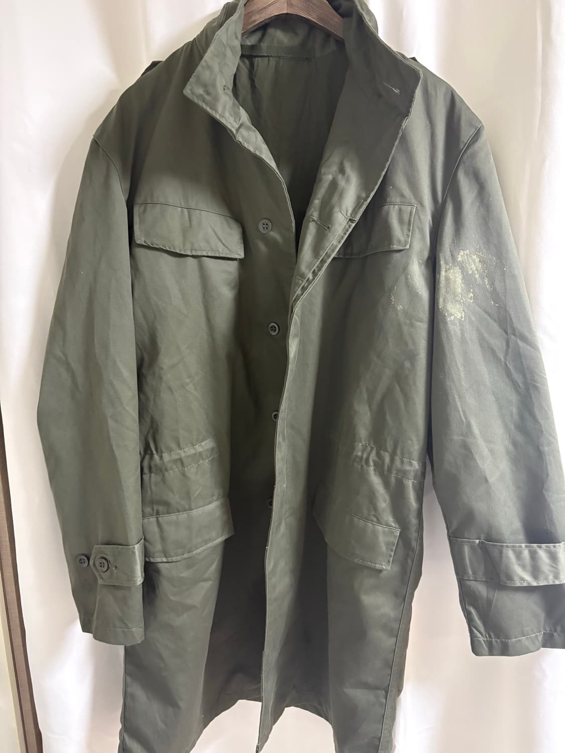 빈티지 벨기에군 자켓 상품이미지1