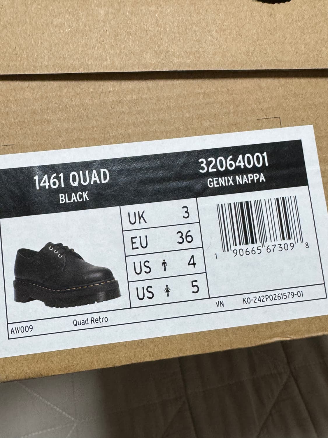 닥터마틴 1461 쿼드 제닉스 나파 220 상품이미지5