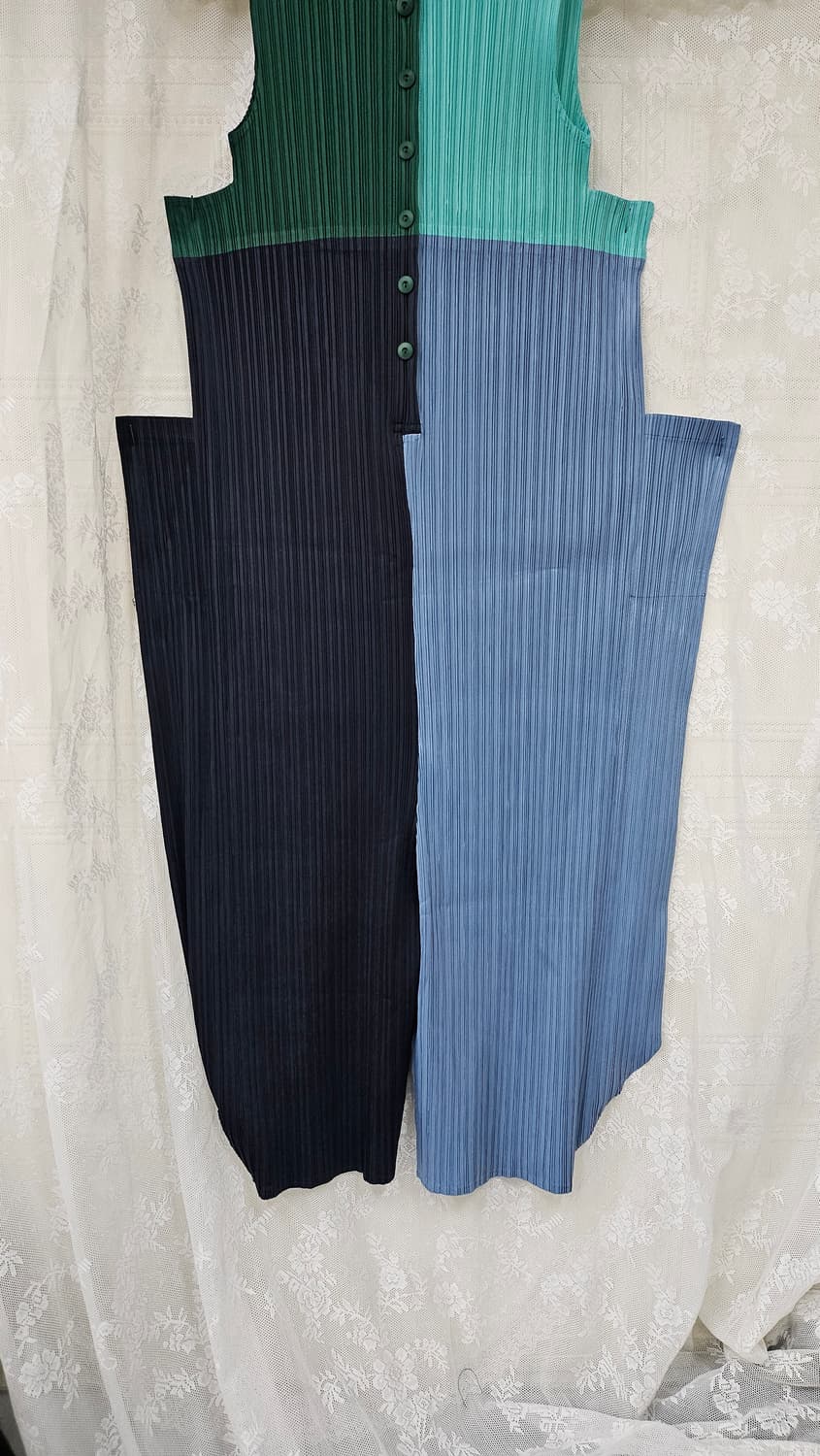 플리츠 롱원피스 바지 상품이미지4